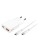 Ładowarka i akumulator 4smarts PDPlug Slim Duos 20W GaN USB-C+USB-A + kabel USB-C 1.5m